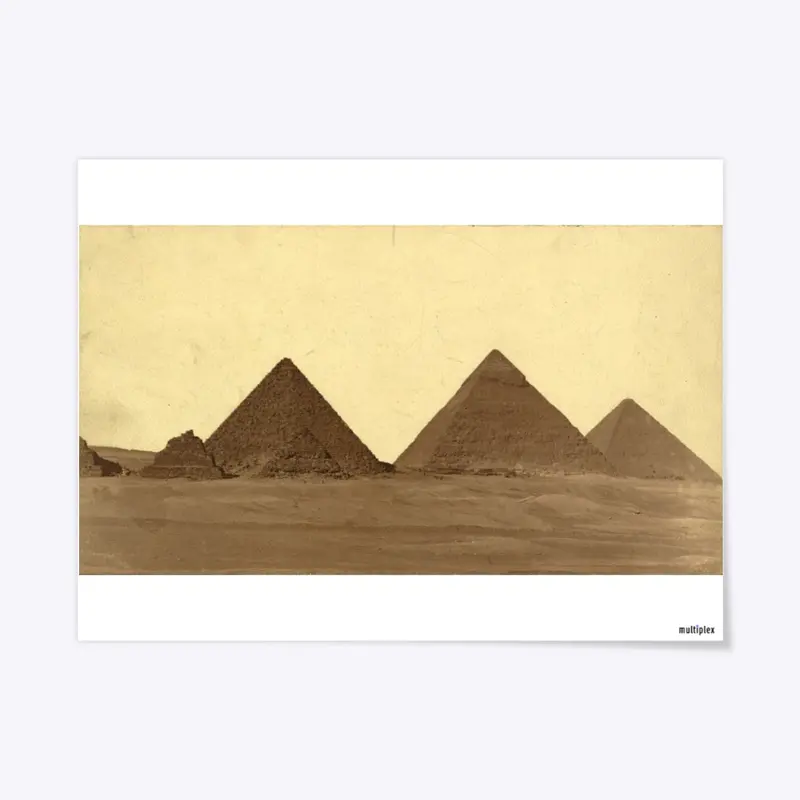 The Pyramids, Egypt, 1860